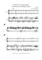 Concerto for 2 Horns and Strings - Reduction for Piano and Horns